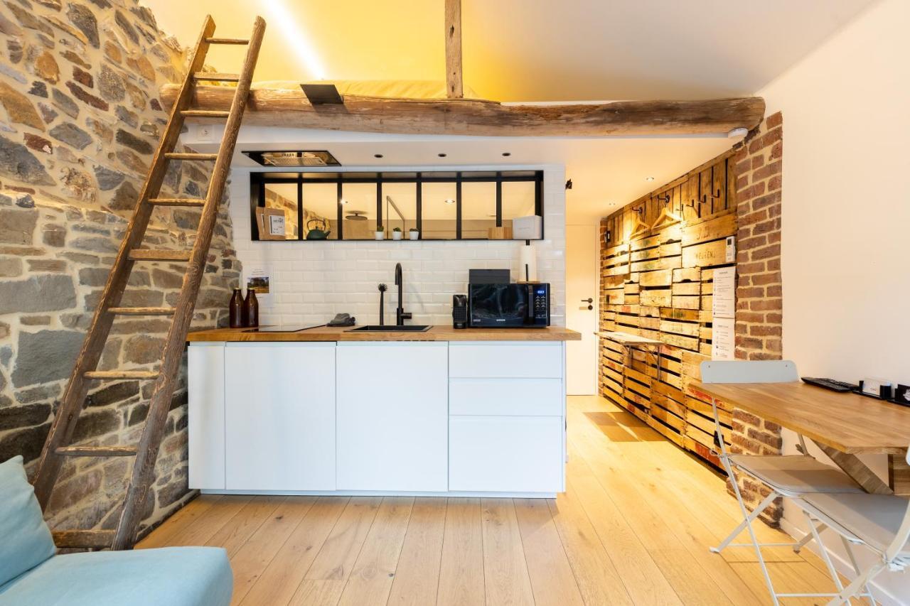 Tynil Saint Jean: Renovated Old Barn + Nordic Bath Villa Aubel Exterior photo